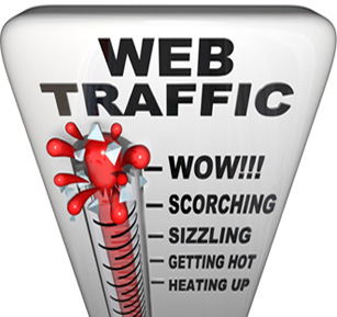 Web traffic image